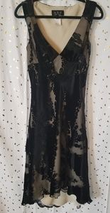 Allen Schwartz maxi black & tan